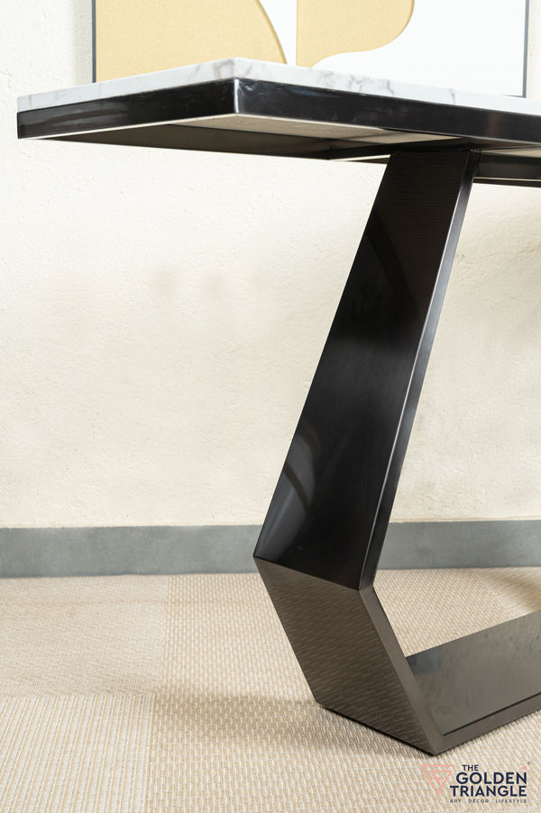 Victor Console Table - Gun Metal