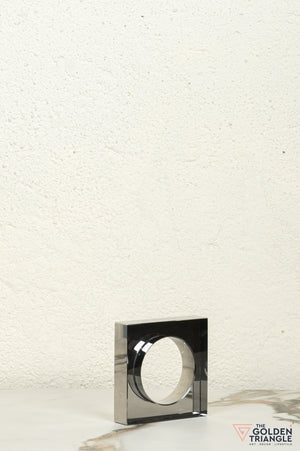 Haze Crystal Tabletop Decor - Square