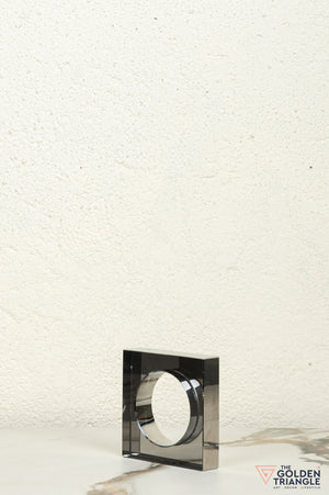 Haze Crystal Tabletop Decor - Square