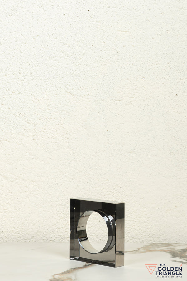 Haze Crystal Tabletop Decor - Square