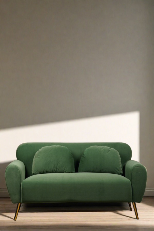 Kenneth Two Seater Sofa - Green