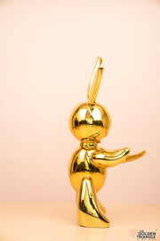 Hare - Gold Metallic Bunny Rabbit Figurine - Big