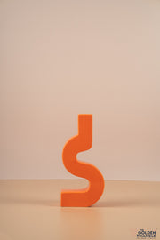 Lombard Candle Stand - Orange