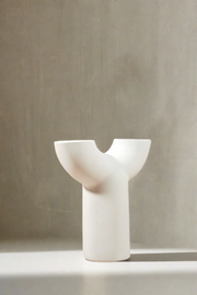 White Arch Vase - Y