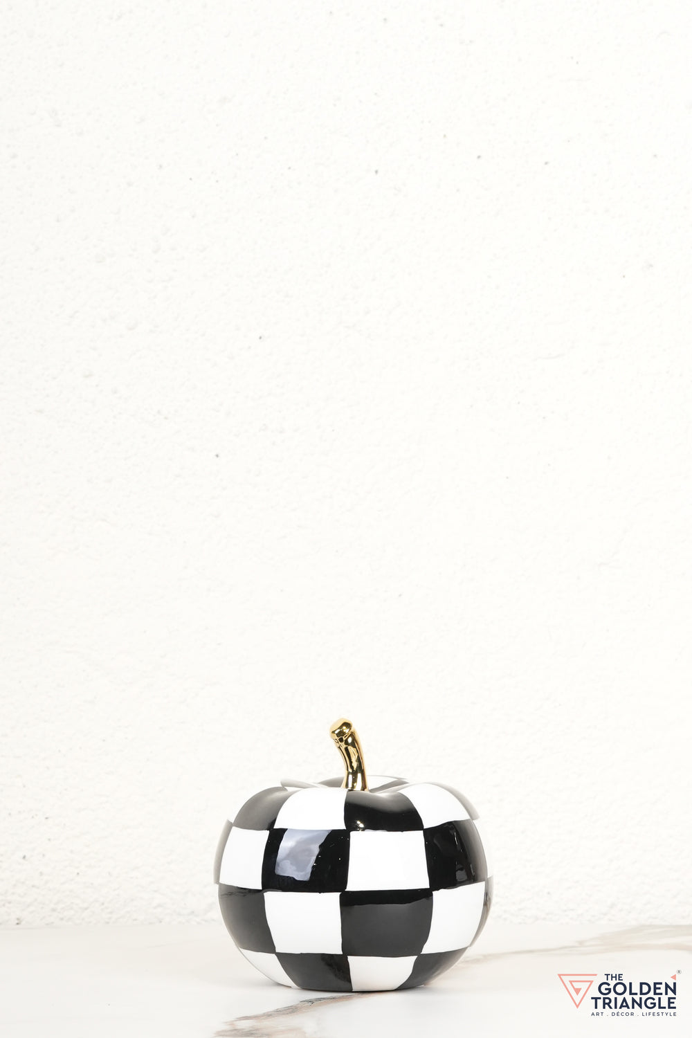 Harlequin Ceramic Apple Tabletop Decor