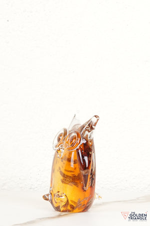 Oculis Owl Glass Decor
