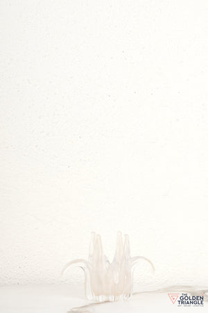 Tresor Glass Candle Decor Holder - Peach