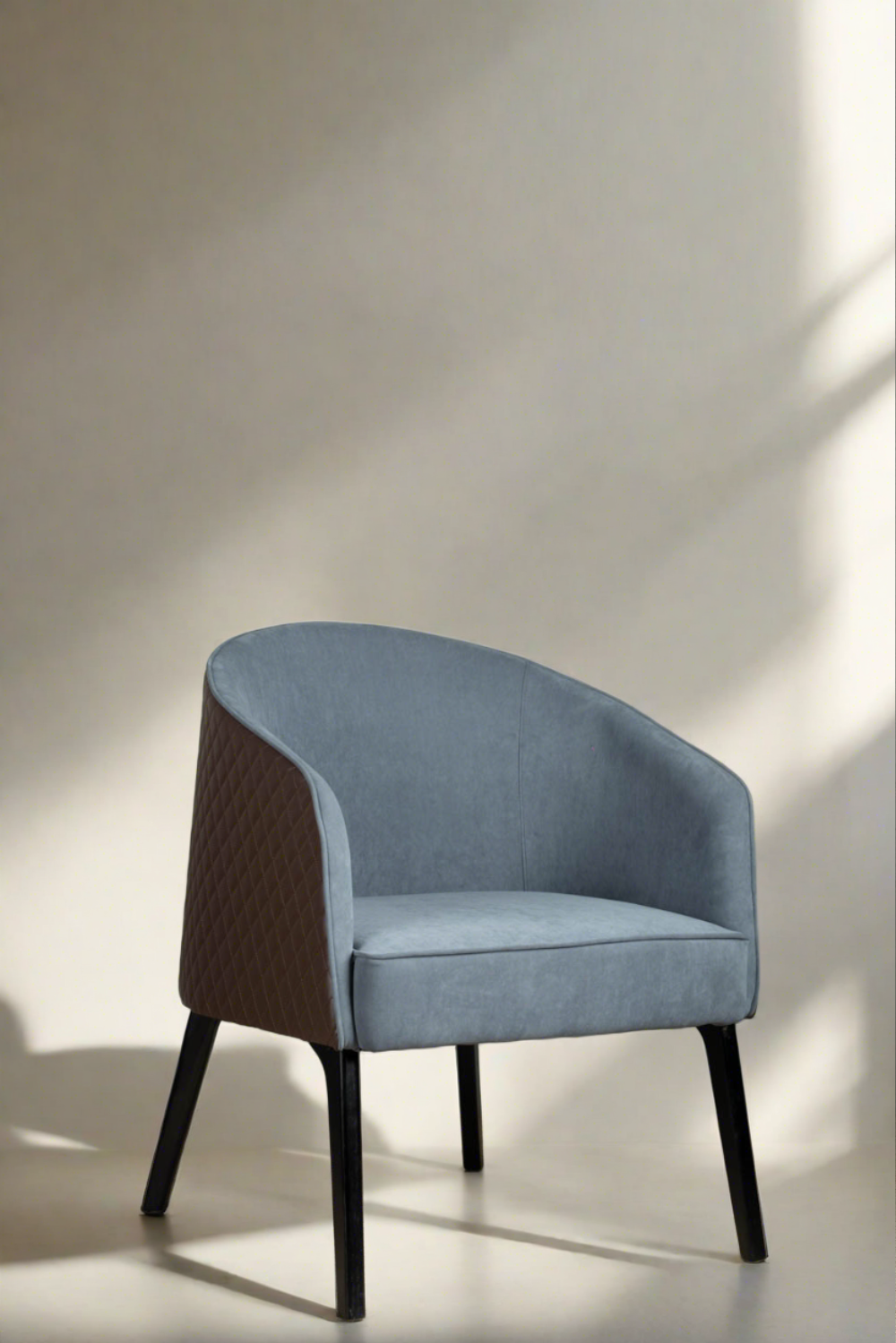 Vincent Blue Accent Chair