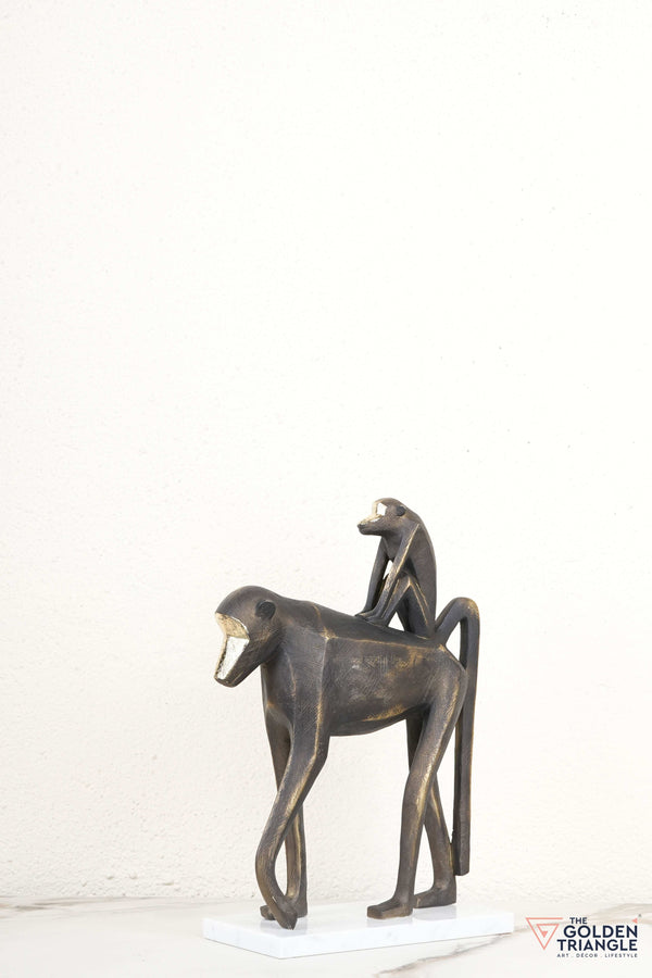 Monkey Family Tabletop Décor