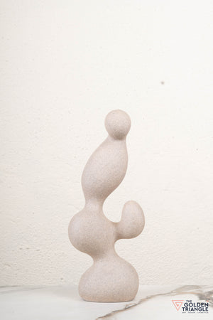 Veloura Abstract tabletop décor - Sand