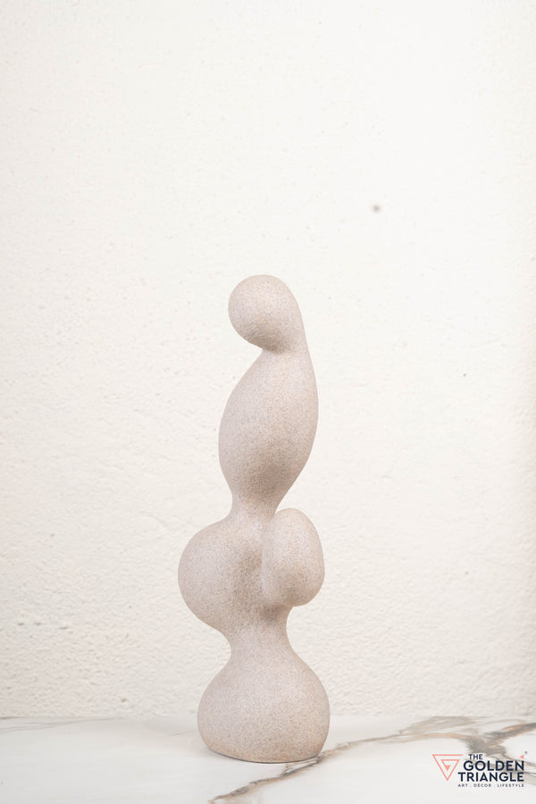 Veloura Abstract tabletop décor - Sand