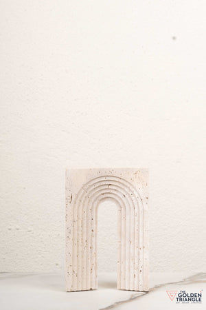 Arched Marble Block Tabletop Decor