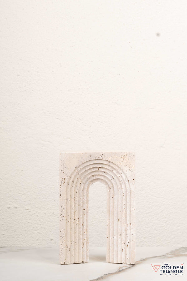 Arched Marble Block Tabletop Decor