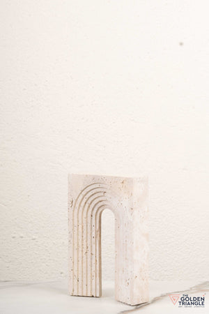 Arched Marble Block Tabletop Decor
