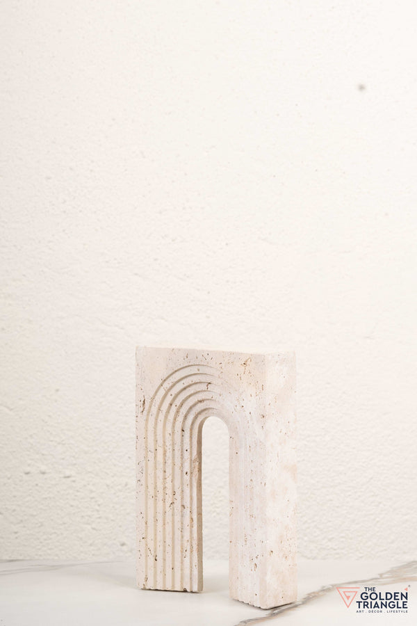 Arched Marble Block Tabletop Decor