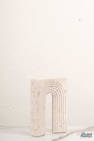 Arched Marble Block Tabletop Decor