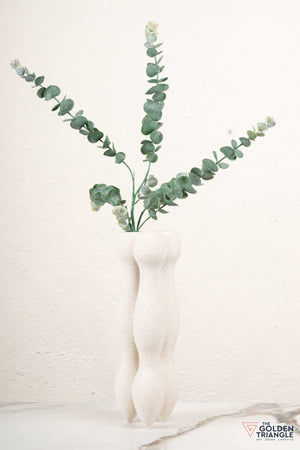 Liora Tall Ceramic Vase - Beige