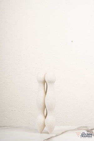 Liora Tall Ceramic Vase - Beige