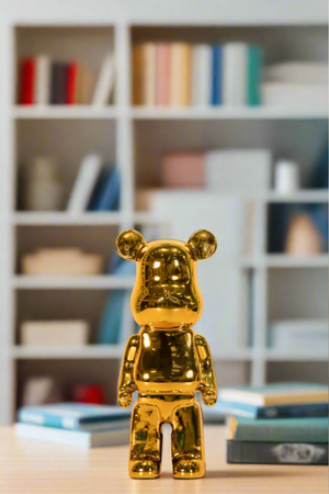 Bobo Bear - Standing Figurine - Gold