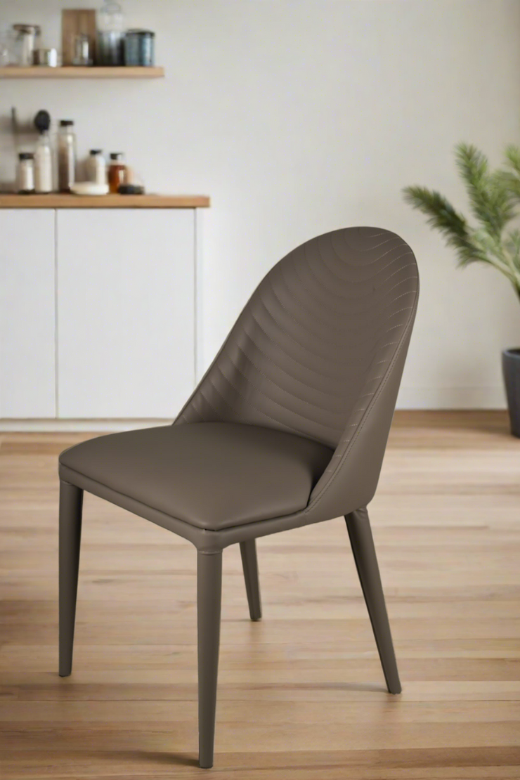 Libby Dining Chair  -  Grey