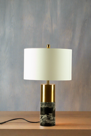 Violet Marble Table Lamp