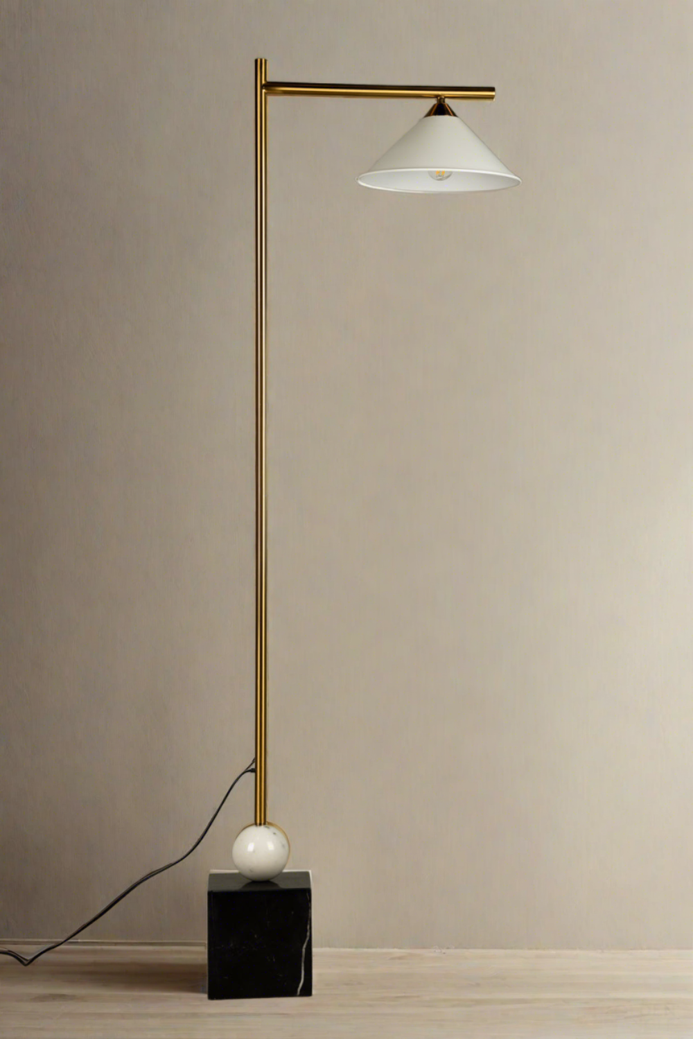 Eli Floor Lamp - White
