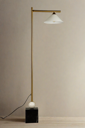 Eli Floor Lamp - White