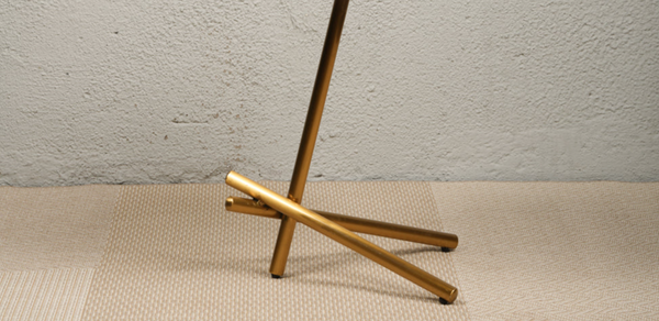 Camilla Three legs Side Table - Gold