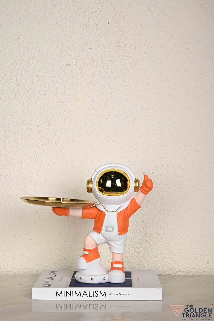 Skyler Astronaut with Tray - Orange