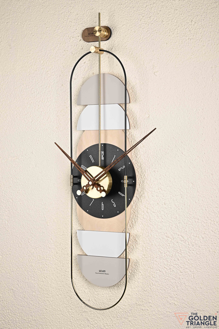 Fable Wall Clock - Black