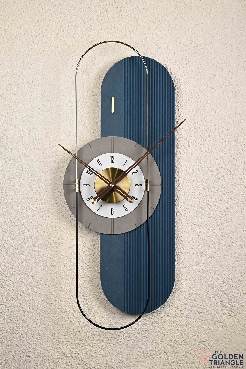 Rune Wall Clock - Blue