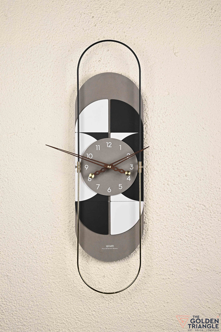 Mirage Wall Clock - Gray