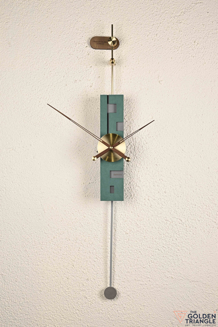 Mystic Wall Clock - Green