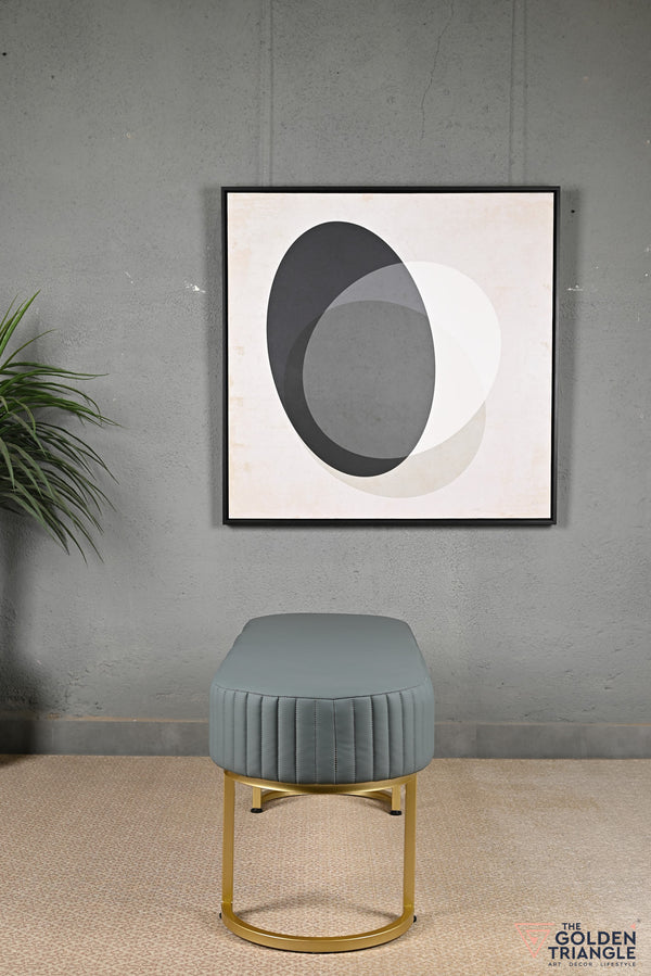 Gwen Leatherette Bench - Livid