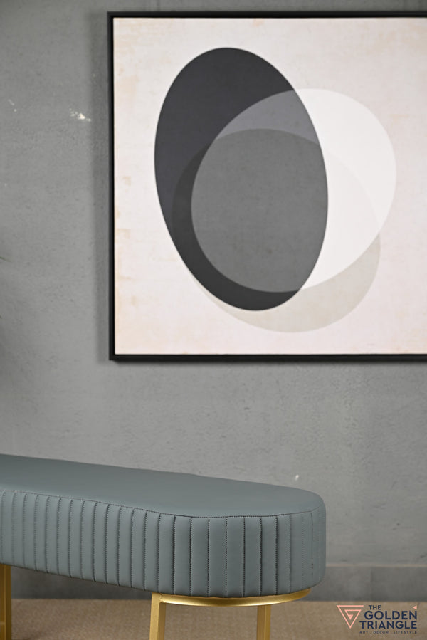 Gwen Leatherette Bench - Livid