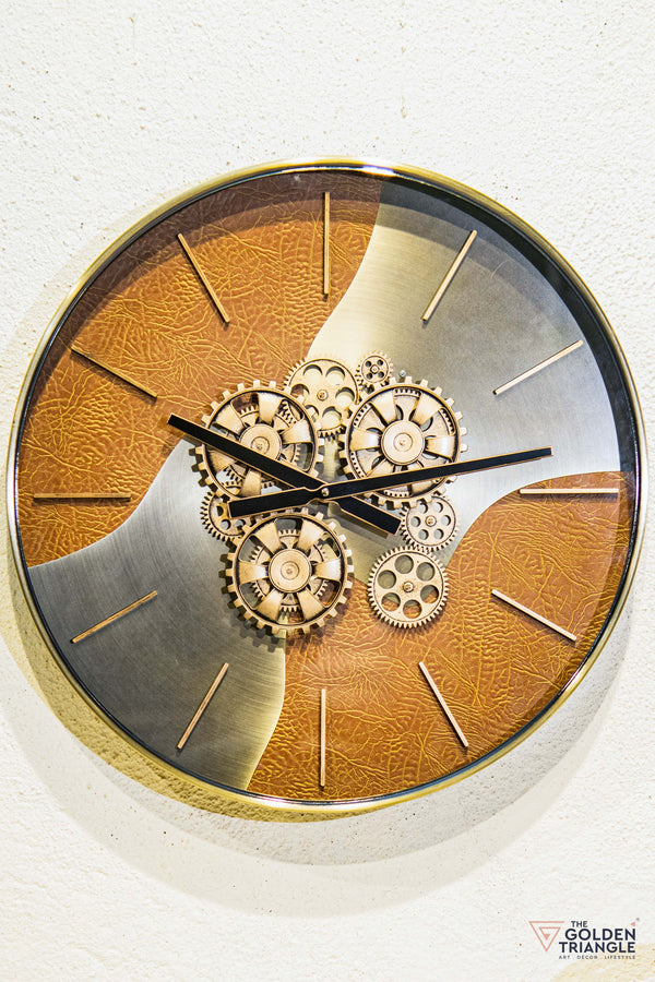 Aurel Wall Clock - 24" - Gold