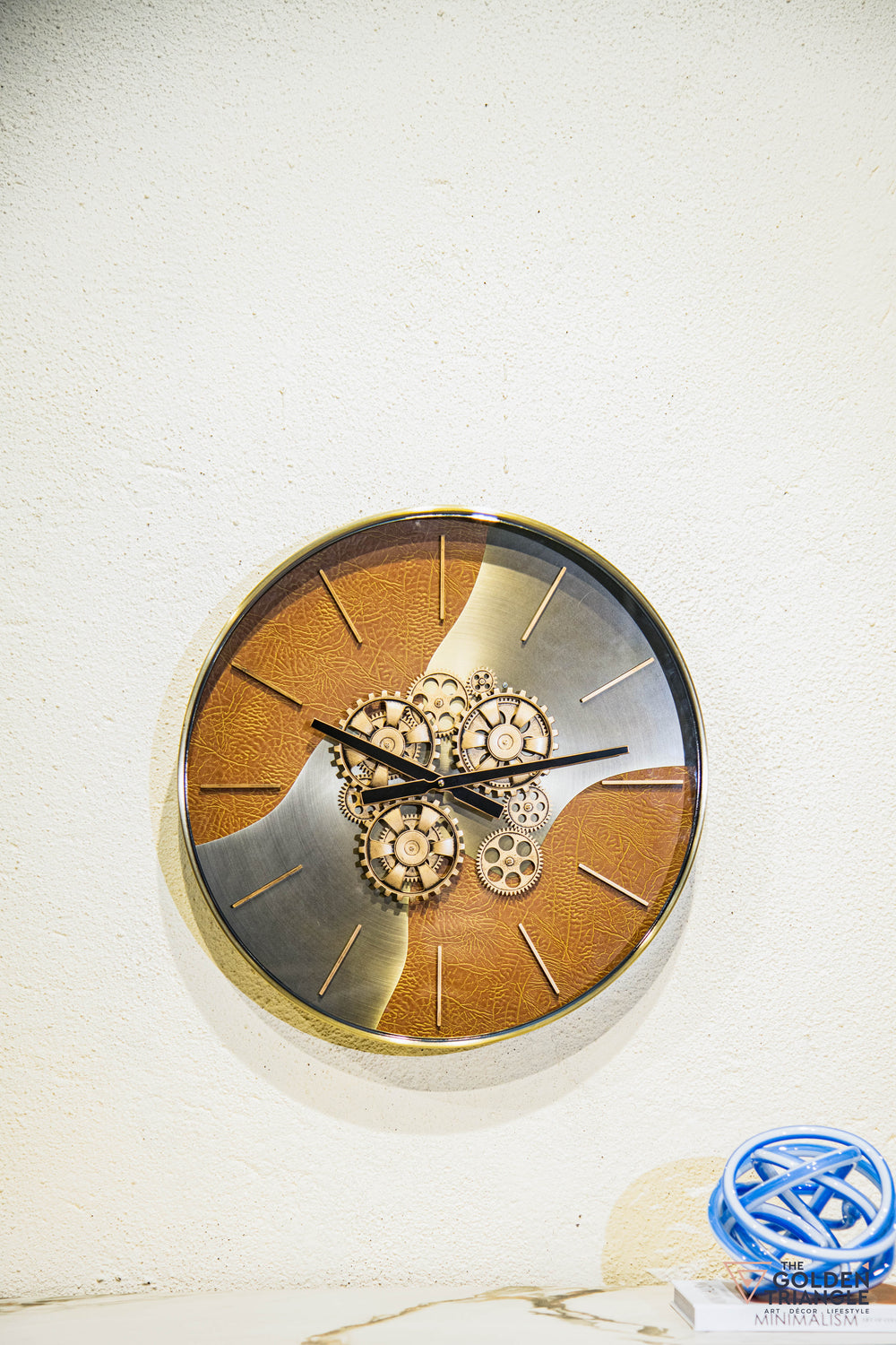 Aurel Wall Clock - 24" - Gold