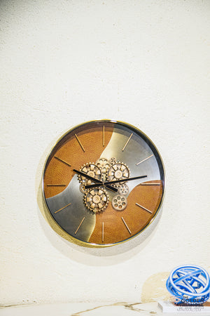 Aurel Wall Clock - 24" - Gold