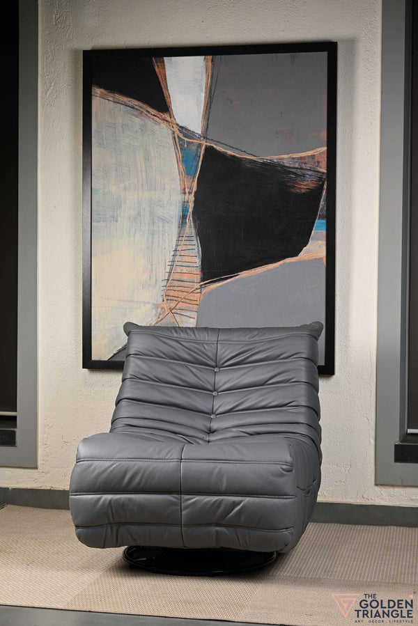 Infinita Swivel Recliner Lounger - Gray