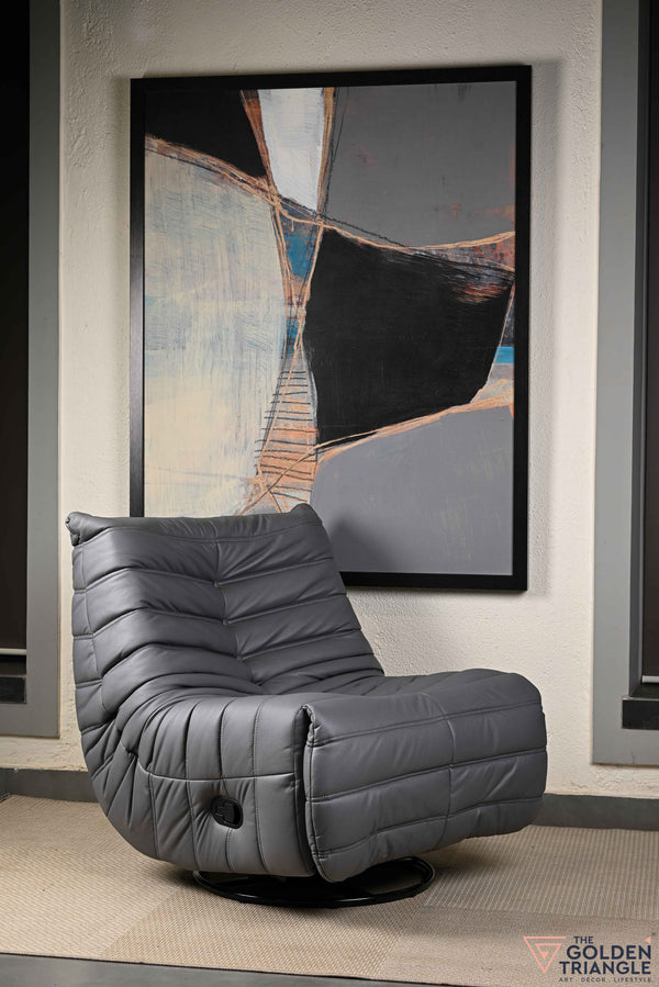Infinita Swivel Recliner Lounger - Gray