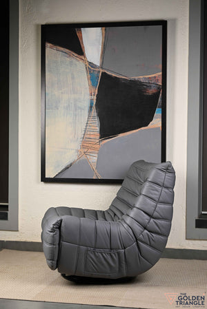 Infinita Swivel Recliner Lounger - Gray