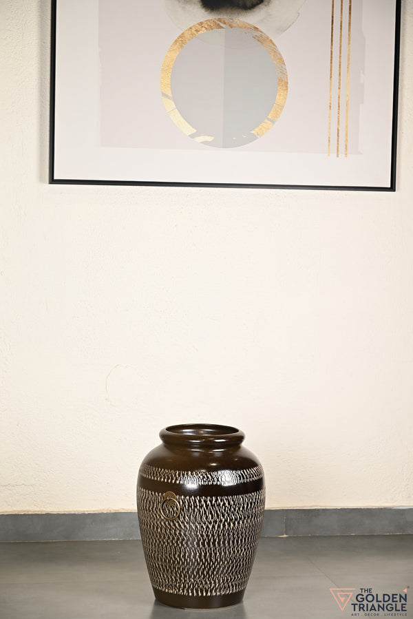 Trevi Ceramic Floor Planter