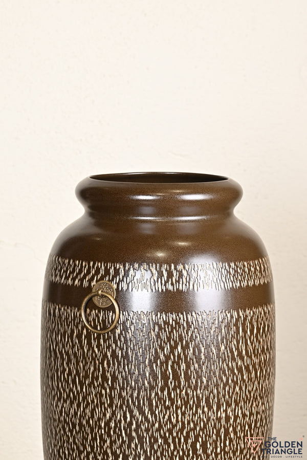 Trevi Ceramic Floor Planter