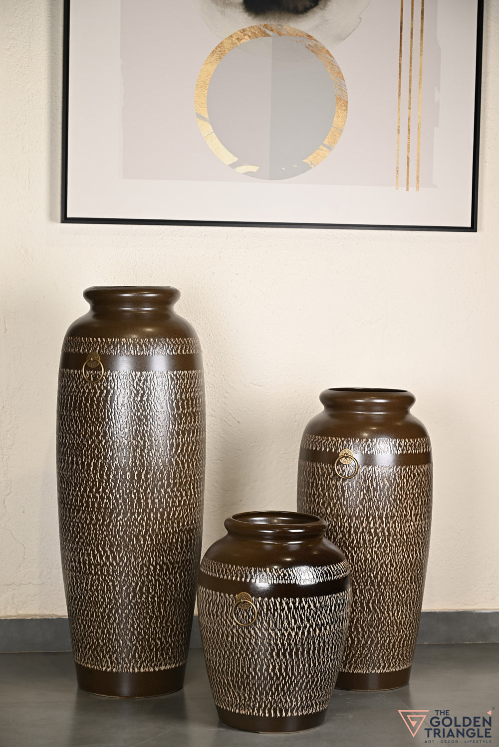 Trevi Ceramic Floor Planter