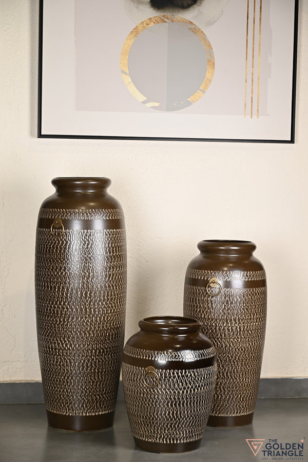 Trevi Ceramic Floor Planter