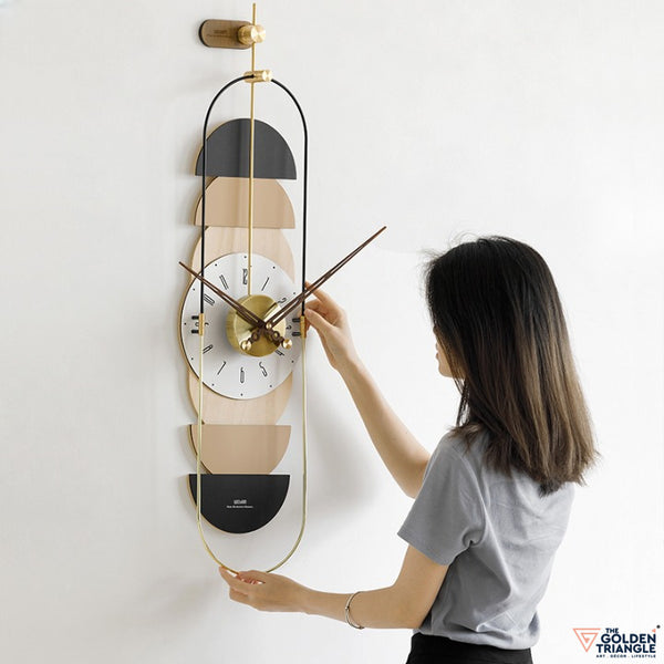 Fable Wall Clock - White