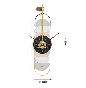 Fable Wall Clock - White