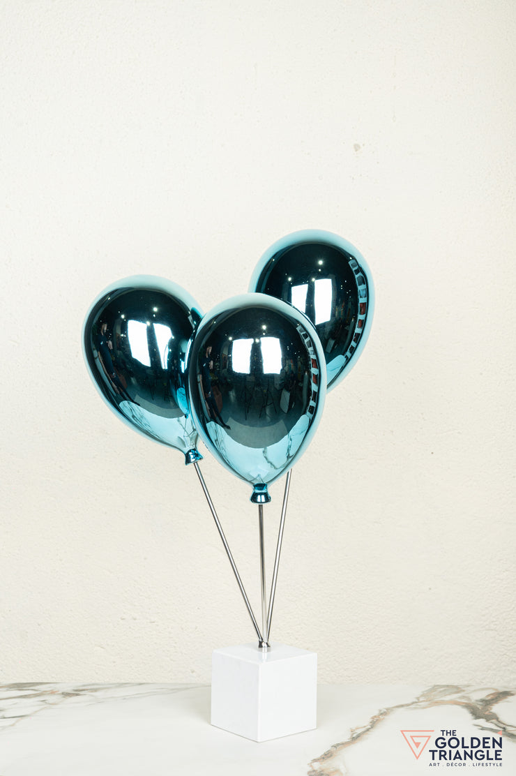 Balloonza Electroplated Artefact - Blue