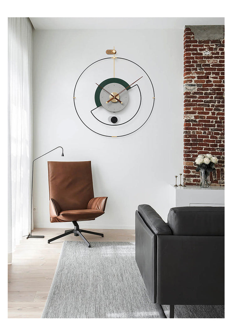 Jasper Wall Clock - Green