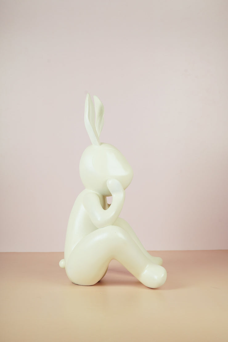 Flopsy Sitting Bunny - Ivory
